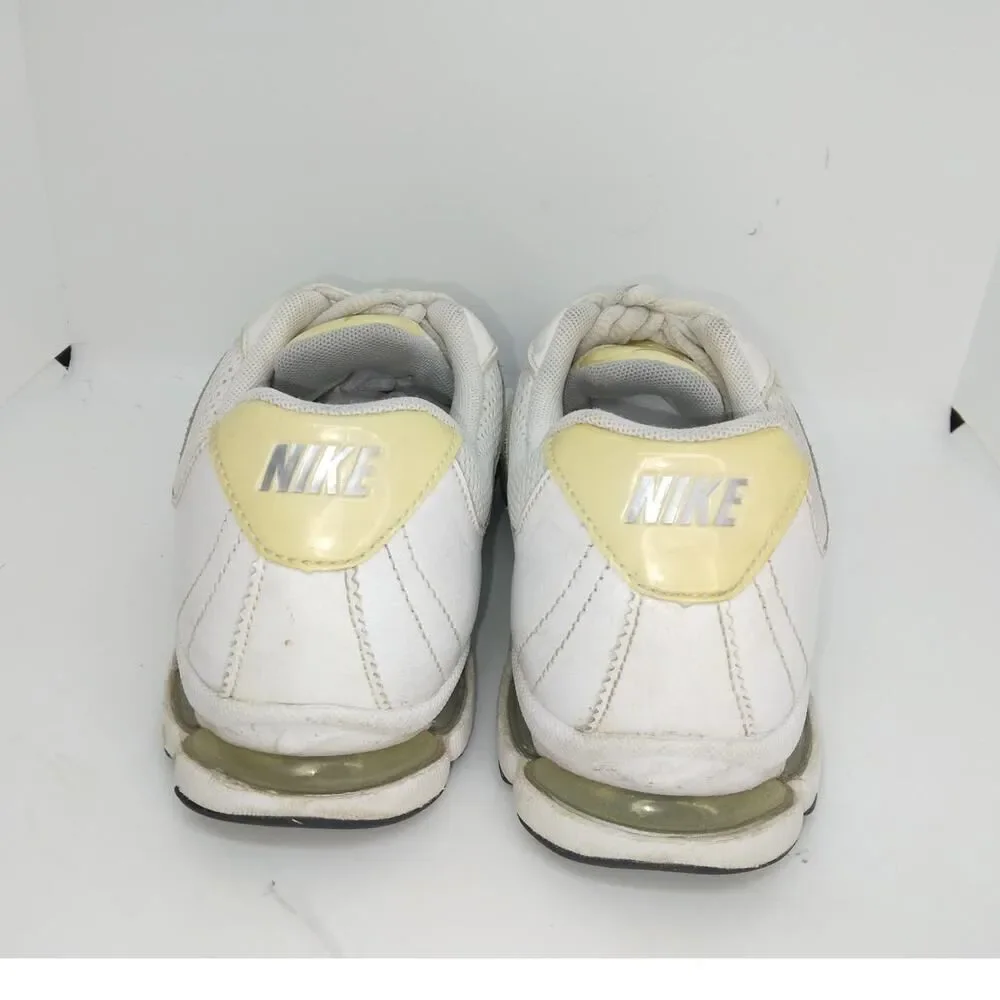 NIKE All Exceed Womens White w/Yellow Accents Running Sneakers - Size: 8